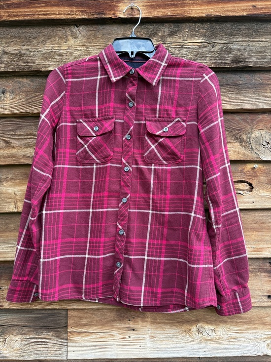 Marmot Tops - MARMOT plaid button down shirt cotton poly